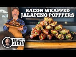 Bacon-Wrapped Jalapeño Poppers on the Blackstone Griddle & Pellet Grill