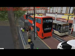 Omsi 2 tour (1809) London bus 249 (partial) Anerley Station - Sylvan Hill @ ADL E400 MMC