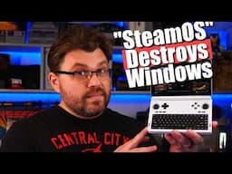 AMD HX370 with SteamOS DESTROYS Windows