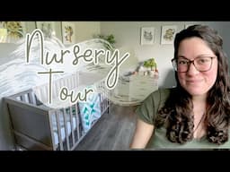 *Gender Neutral* Jungle Nursery Tour | First Time Mom