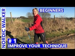 Video Series - Nordic Walking Technique - Part #1 - Long Steps