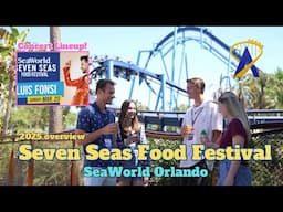 SeaWorld Orlando Seven Seas Food Festival Overview and Concert Lineup