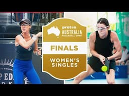 Kaitlyn Christian v Somer Dalla-Bona at the Proton Australia Pickleball Open