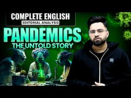 Pandemics: Beyond Health Crisis | Grammar/Vocab/Reading | Complete English | All Competitive Exams