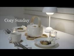 Cozy Sunday | quiet life, apple pancake | Stockholm Christmas window shopping | slow nordic living