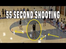 55 Second Shooting - Basketball Drill to Make Your Players Better Shooters