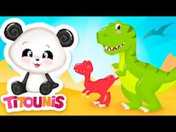 🦖💚 Learn about dinosaurs with this song by Titounis!