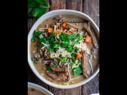 Mushroom Wild Rice Soup