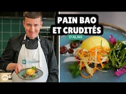 Pain Bao et légumes croquants d'Alan