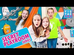 The SECRET PLAYROOM w/ Addy and Maya !!