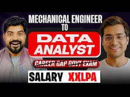 Failed UPSC Attempt to Data Analyst 😲 | Career Gap | Earning 💸💸 LPA