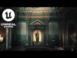 Unreal Engine 5 Cinematic Roman Temple Environment Tutorial | UE5.5