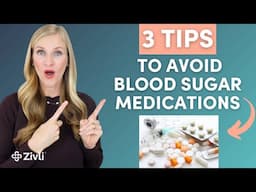 3 Tips to Avoid Needing Blood Sugar Medications