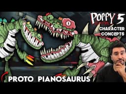 What Could Be In Poppy Playtime | Proto-Pianosaurus | Chapter 5 | Character Concept