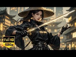 [Kung Fu Movie] The beautiful killer holds a sword and kills the Japanese soldiers!#movie