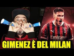 SEEEEEEEEE!!!! SANTIAGO GIMENEZ È DEL MILAN || CHIEDIMI SE SONO FELICE? || News Milan