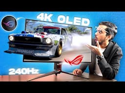 4K OLED MONITOR in INDIA!! 480Hz ft Asus ROG PG32UCDP