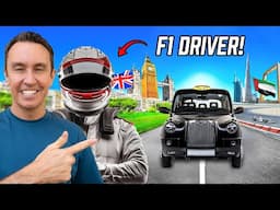 I DROVE ACROSS THE WORLD TO TAKE A F1 DRIVER TO WORK