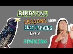 How to Identify Starling Song - Episode 9 of Birdsong Lessons with Lucy Lapwing