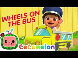 Wheels on the Bus 🚌 CoComelon Classic Nursery Rhymes and Kids Songs | Learning ABCs & 123s