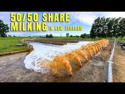 Milking 400 Dairy Cows In The North Island Of New Zealand