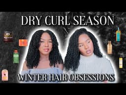 DRY CURL SEASON❄️  CURLY HAIR FAVES FOR WINTER