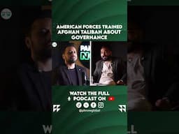 American forces Trained Afghan Taliban about governance