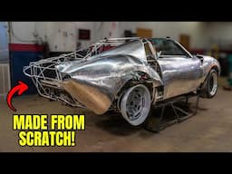 Welding Custom Aluminum Body Panels on our Supercar! - Project Jigsaw Ep. 65