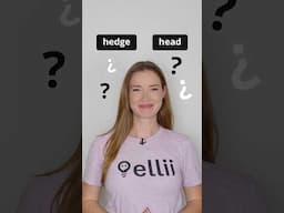 Am I saying HEDGE or HEAD? #shorts #pronunciation #english #learnenglish #listening