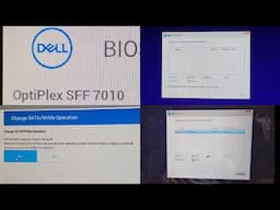 Dell OptiPlex SFF 7010 We Couldn't Find Any Drives. Windows 10 11 Install Fix Onto PCIe NVMe SSD