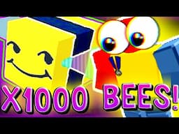 How To Get 1000 Bees In One Server In Roblox Bee Swarm Simulator