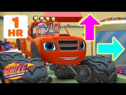 1 HOUR of Blaze's Best Rescues & Missions Using STEM! | Blaze and the Monster Machines