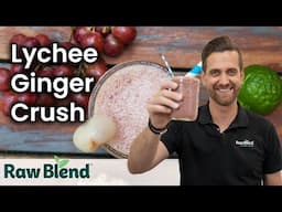 How to make a Lychee Ginger Crush in a Vitamix Blender! | Recipe Video