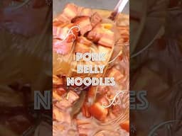 Make Pork Belly Noodles Like a Pro!