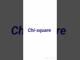 Everything about Chi-square test #chisquare #ugcnet #nonparametrictest