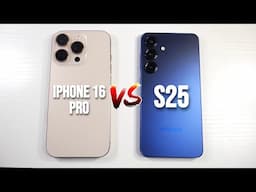 Samsung Galaxy S25 VS iPhone 16 Pro Full Speed Test! Video Render, Animations, PUBG & More