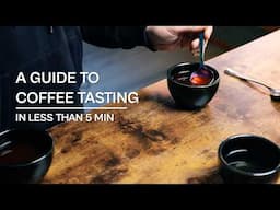 How to Cup Coffee - Guide To Coffee Tasting #coffeetasting #coffeeroasting