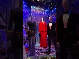 Beautiful window displays at Saks