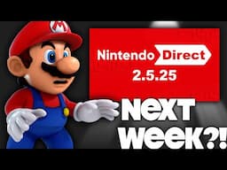 So A Nintendo Direct Might Be Next Week?!