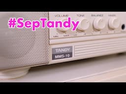 Radio Shack Tandy MMS-10 Speakers from 1993 #SepTandy 2022