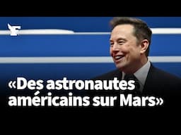 Trump: «Oui, nous allons emmener des astronautes américains sur Mars», clame Elon Musk