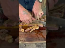 Nothing like a good steak #cooking #food #foodshorts #cookingvideo #outdoorcooking