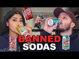 We Tried Every BANNED Mountain Dew Flavour We Can Find