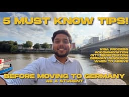 Don't Come to Germany Without Knowing These 5 Student Tips! 🇩🇪 2024