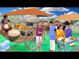 Bullock Cart Dhaba 10 Rs Dal Chawal Famous Street Food Hindi Kahani Hindi Moral Stories Comedy Video