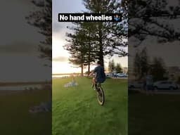 Should I do a full video on this trick? - No hand wheelies..