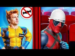 Deadpool & Wolverine’s Funny Hacks to Sneak Snacks into the Cinema 🍬