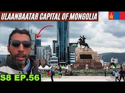 Finally Arrived in Ulaanbaatar Capital of Mongolia 🇲🇳 S8 EP.56 | Pakistan to Japan Motorcycle Tour