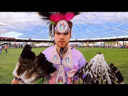 I DANCED In a Native American Powwow