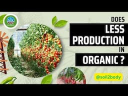 Does organic farming gives less production ? | Facts about organic farming| Manohar Shete